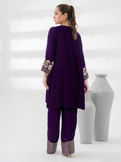 Lime Light | Velvet Pret | V-02 S Dark Purple Velvet