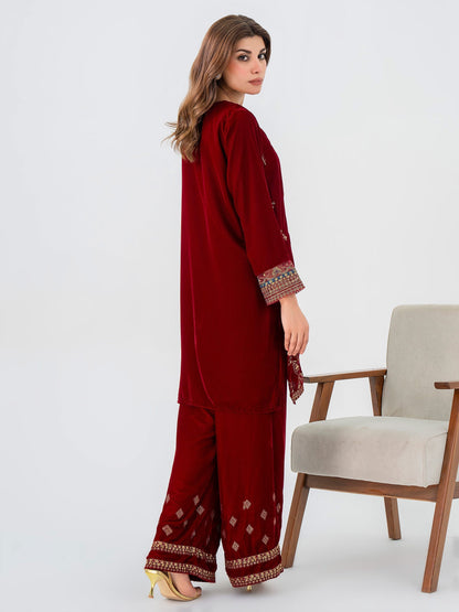 Lime Light | Velvet Pret | V-19 S Maroon Velvet