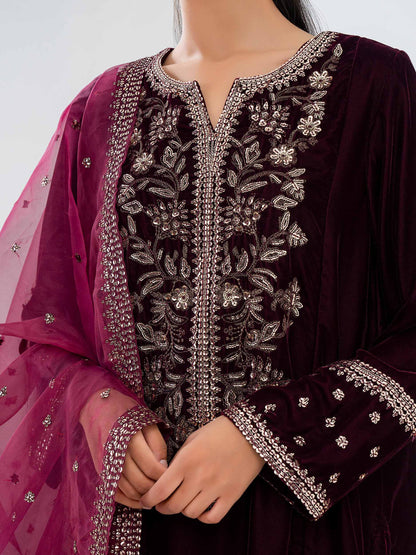 Lime Light | Velvet Pret | V-11 M Velvet Maroon