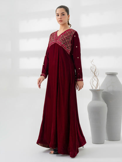 Lime Light | Velvet Pret | V-04 XS Maroon Velvet