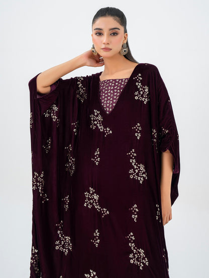 Lime Light | Velvet Pret | V-12 XL Dark Maroon Velvet