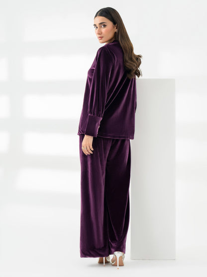 Lime Light | Velvet Pret | V-01 S Dark Purple Velvet