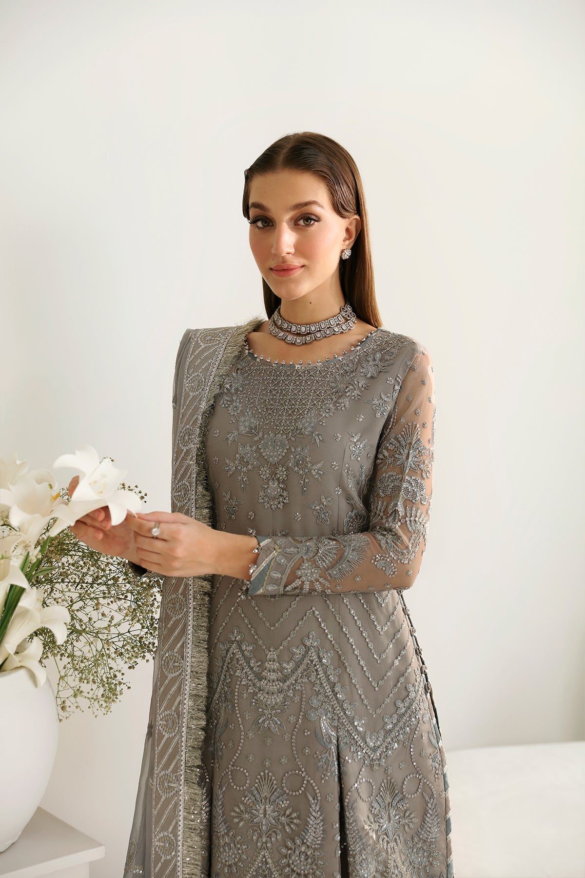 Alizeh | La Ruha Wedding Formals | AF-CH-2179-Lisya - Pakistani Designer Dress - by Alizeh | Type: Formal - 100% Original at Saira Sultan