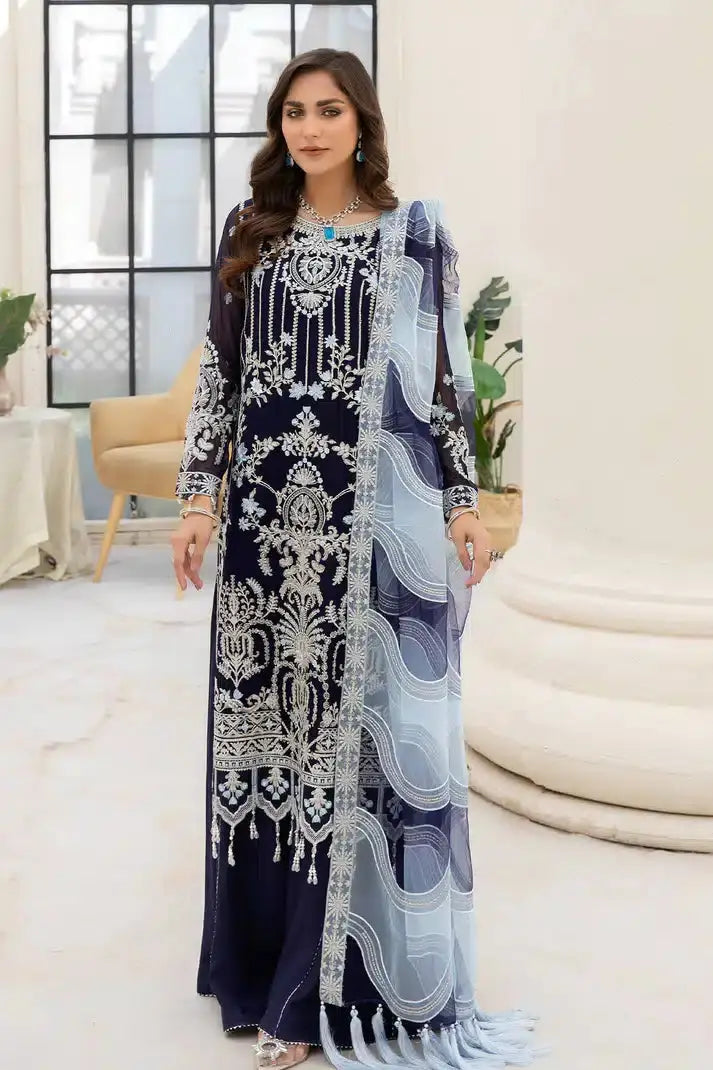 Imrozia Premium | Naqsh Formals 23 | M-54 Zoe - Pakistani Designer Dress - by Imrozia Premium | Type: Formal - 100% Original at Saira Sultan