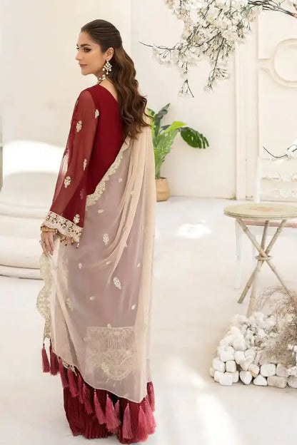 Imrozia Premium | Naqsh Formals 23 | M-55 Sienna - Pakistani Designer Dress - by Imrozia Premium | Type: Formal - 100% Original at Saira Sultan