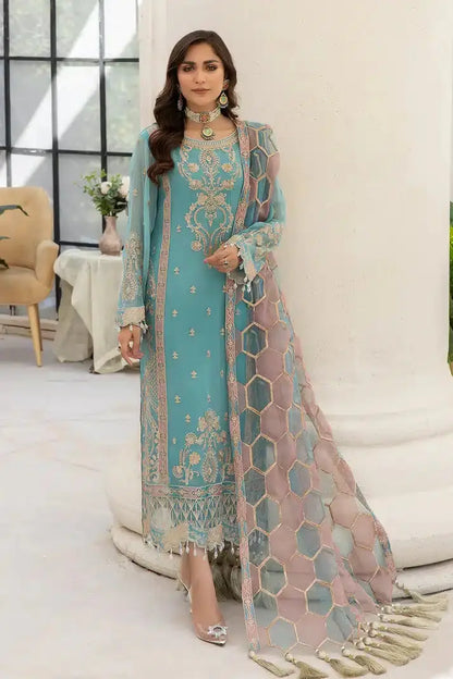 Imrozia Premium | Naqsh Formals 23 | M-56 Maisie - Pakistani Designer Dress - by Imrozia Premium | Type: Formal - 100% Original at Saira Sultan