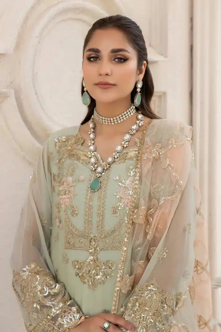 Imrozia Premium | Naqsh Formals 23 | M-59 Florence - Pakistani Designer Dress - by Imrozia Premium | Type: Formal - 100% Original at Saira Sultan