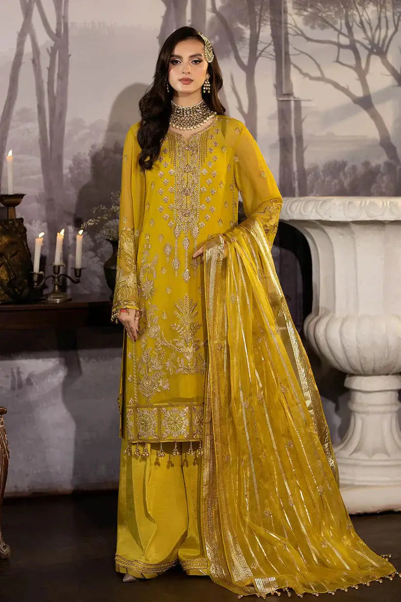 Imrozia Premium | Enliven Formals Collection | M-61 Isabella - Pakistani Designer Dress - by Imrozia Premium | Type: Formal - 100% Original at Saira Sultan