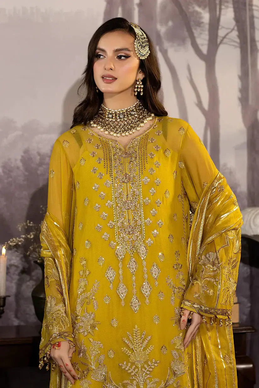 Imrozia Premium | Enliven Formals Collection | M-61 Isabella - Pakistani Designer Dress - by Imrozia Premium | Type: Formal - 100% Original at Saira Sultan
