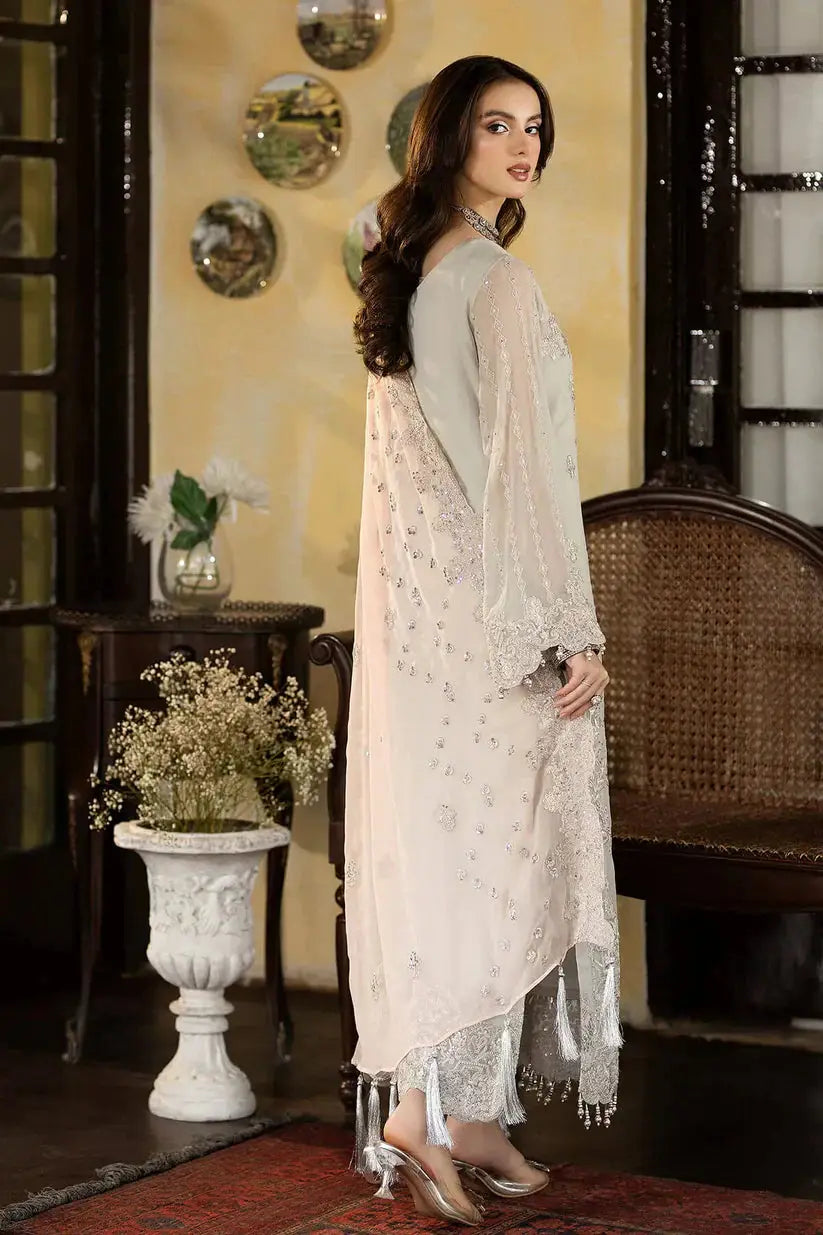 Imrozia Premium | Enliven Formals Collection | M-63 Gabriella - Pakistani Designer Dress - by Imrozia Premium | Type: Formal - 100% Original at Saira Sultan