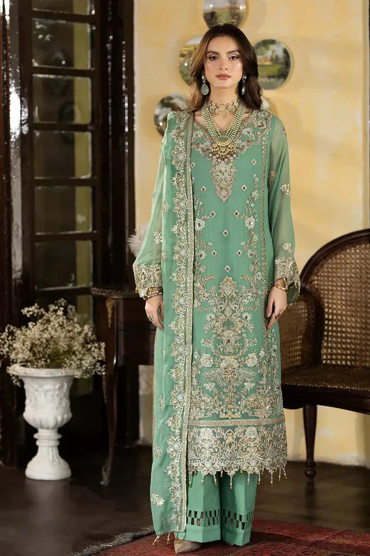 Imrozia Premium | Enliven Formals Collection | M-65 Romana - Pakistani Designer Dress - by Imrozia Premium | Type: Formal - 100% Original at Saira Sultan