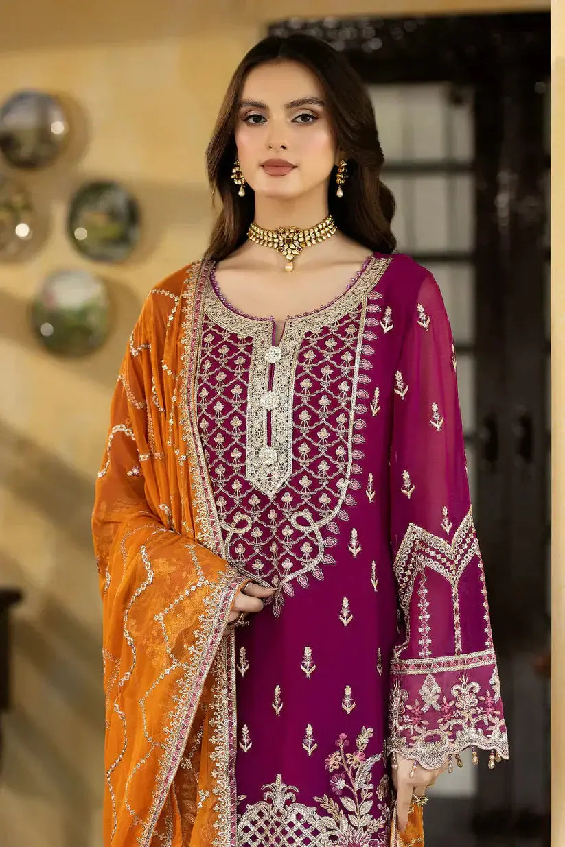 Imrozia Premium | Enliven Formals Collection | M-66 Gloria - Pakistani Designer Dress - by Imrozia Premium | Type: Formal - 100% Original at Saira Sultan