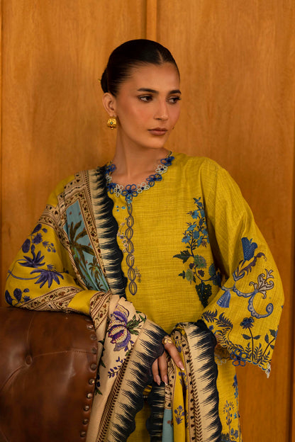 Sana Safinaz | Muzlin Winter 25 | M253-004A by Sana Safinaz - Designer Dress - Type : Ladies Clothes - Available at Saira Sultan - 100% Original 