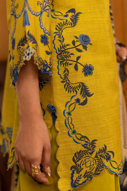 Sana Safinaz | Muzlin Winter 25 | M253-004A by Sana Safinaz - Designer Dress - Type : Ladies Clothes - Available at Saira Sultan - 100% Original 