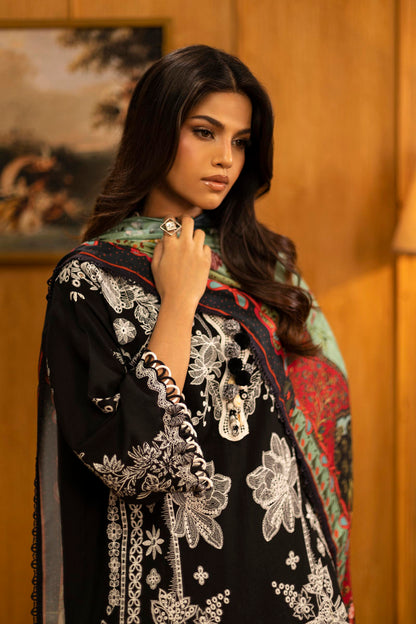 Sana Safinaz | Muzlin Winter 25 | M253-005A by Sana Safinaz - Designer Dress - Type : Ladies Clothes - Available at Saira Sultan - 100% Original 