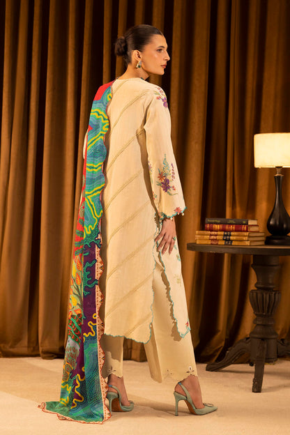 Sana Safinaz | Muzlin Winter 25 | M253-008B by Sana Safinaz - Designer Dress - Type : Ladies Clothes - Available at Saira Sultan - 100% Original 