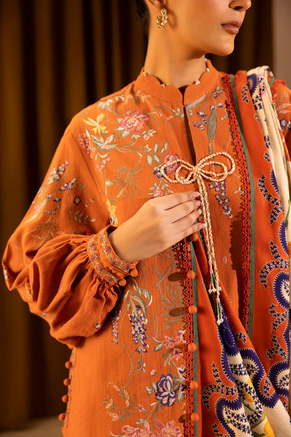 Sana Safinaz | Muzlin Winter 25 | M253-009B by Sana Safinaz - Designer Dress - Type : Ladies Clothes - Available at Saira Sultan - 100% Original 