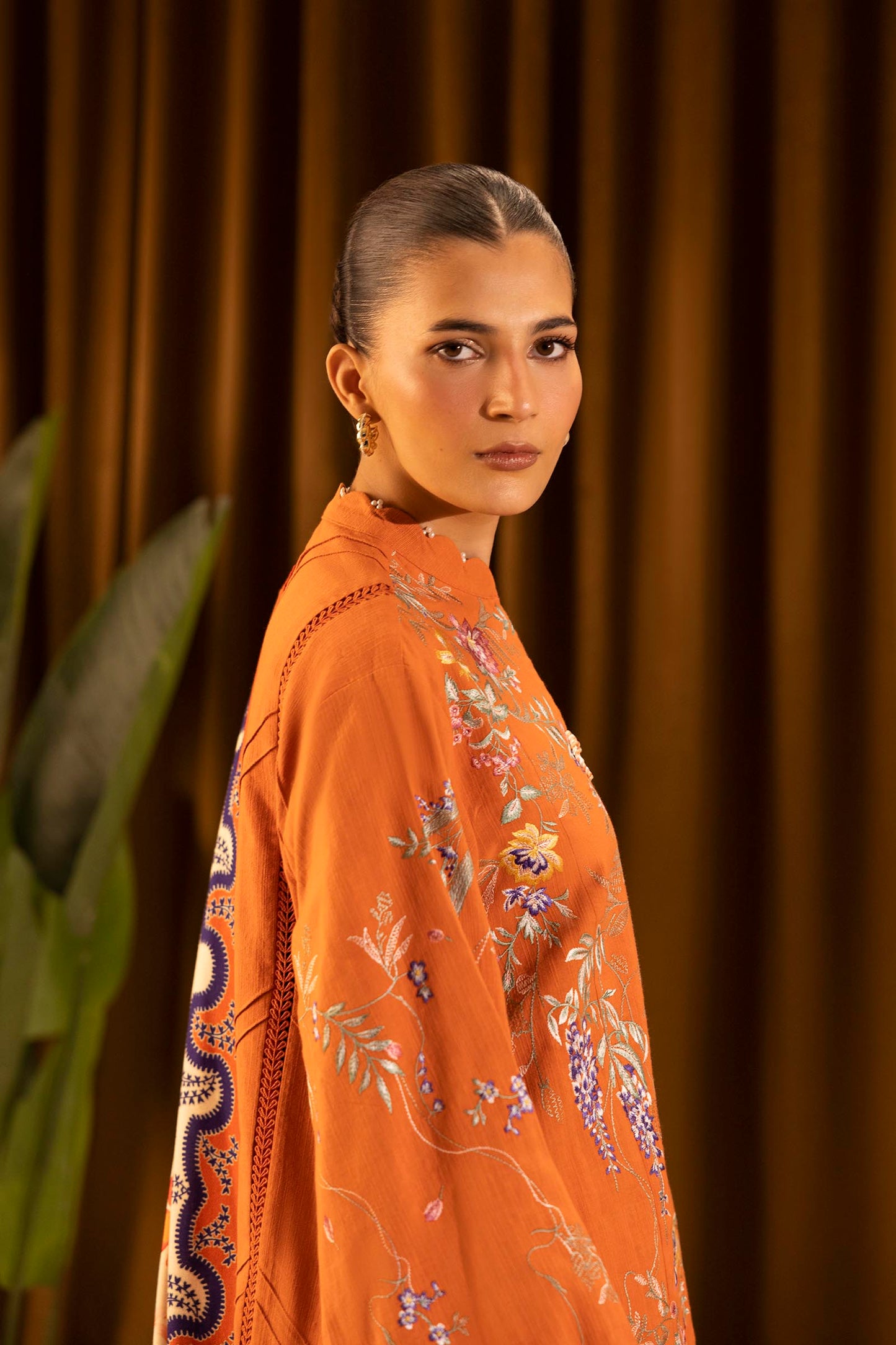 Sana Safinaz | Muzlin Winter 25 | M253-009B by Sana Safinaz - Designer Dress - Type : Ladies Clothes - Available at Saira Sultan - 100% Original 