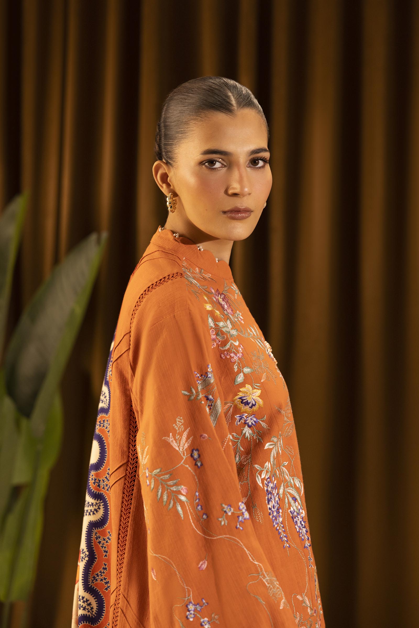 Sana Safinaz | Muzlin Winter 25 | M253-009B by Sana Safinaz - Designer Dress - Type : Ladies Clothes - Available at Saira Sultan - 100% Original 