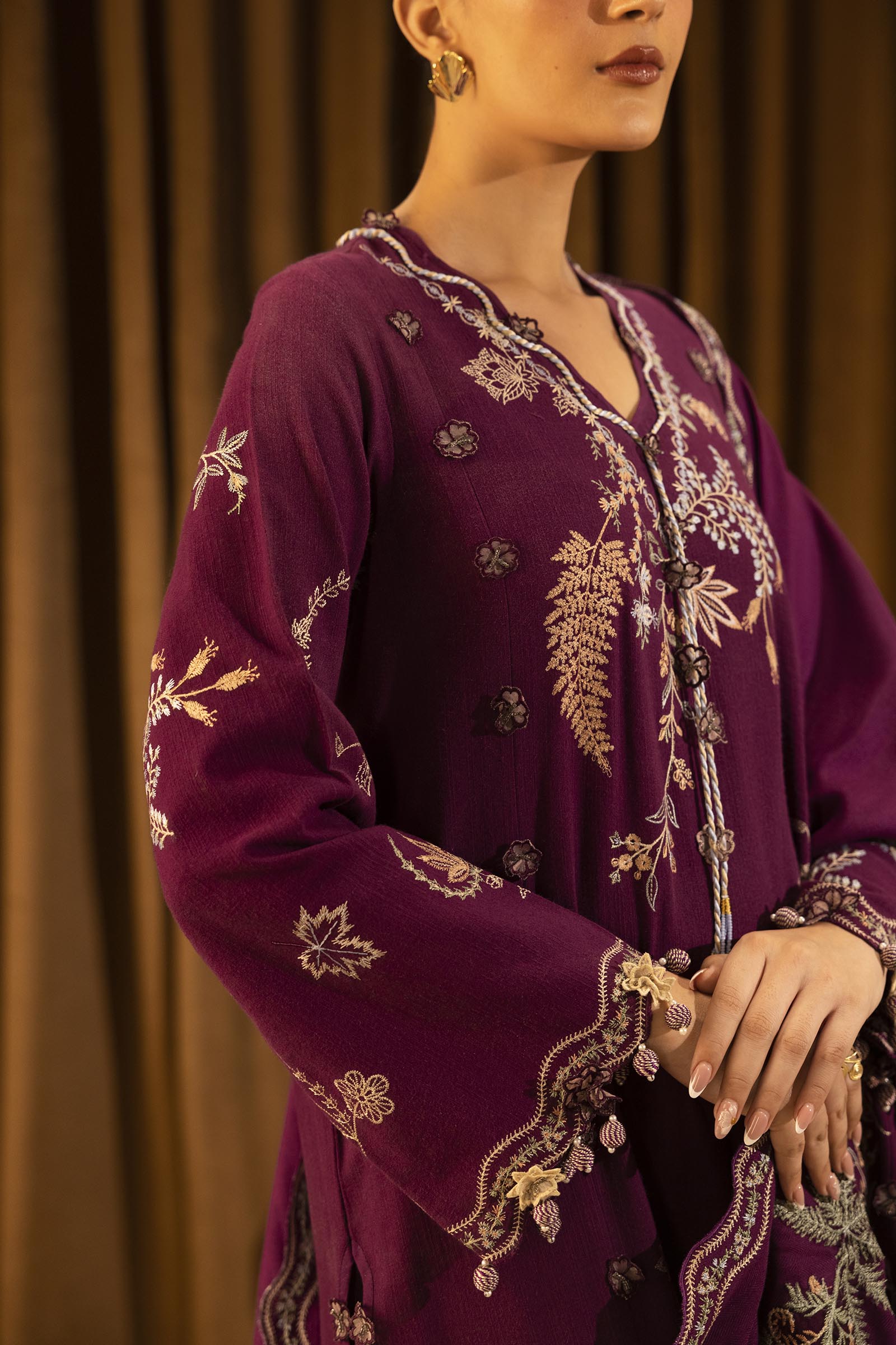 Sana Safinaz | Muzlin Winter 25 | 011B by Sana Safinaz - Designer Dress - Type : Ladies Clothes - Available at Saira Sultan - 100% Original 