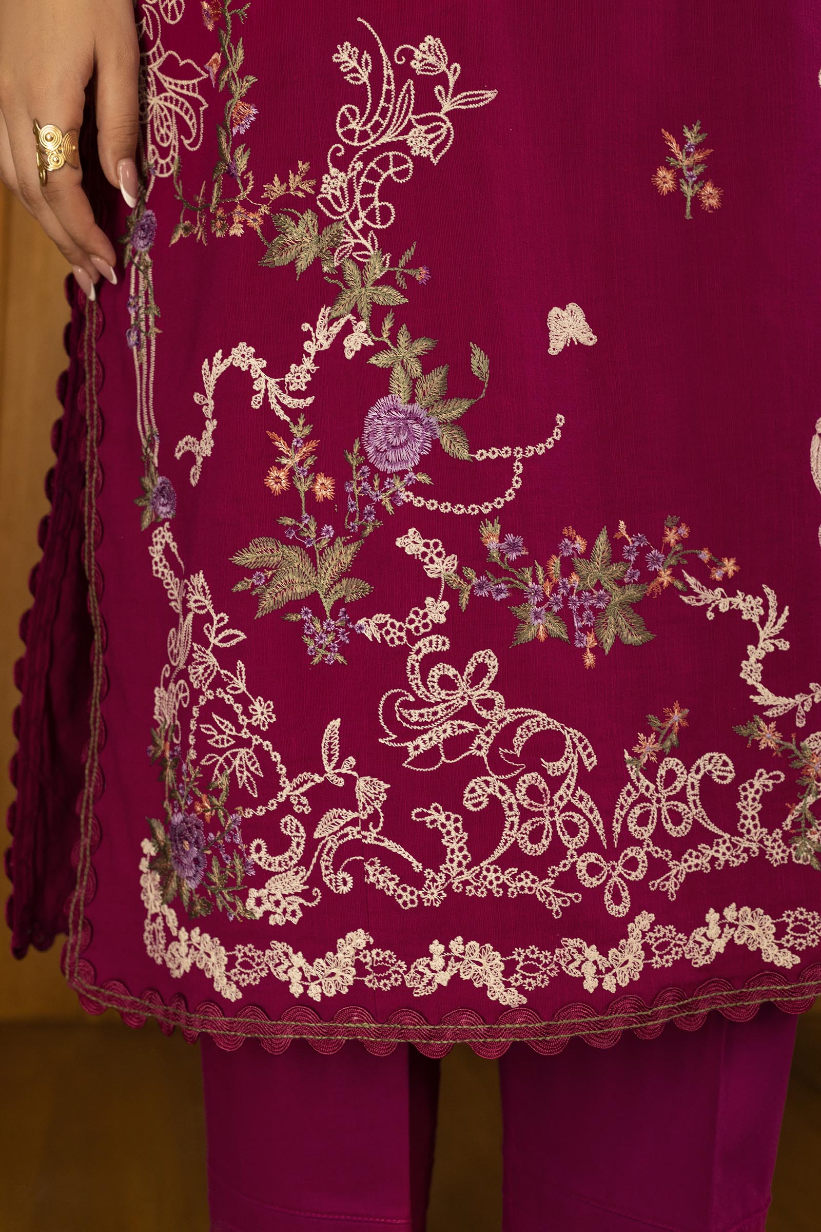 Sana Safinaz | Muzlin Winter 25 | 012A by Sana Safinaz - Designer Dress - Type : Ladies Clothes - Available at Saira Sultan - 100% Original 