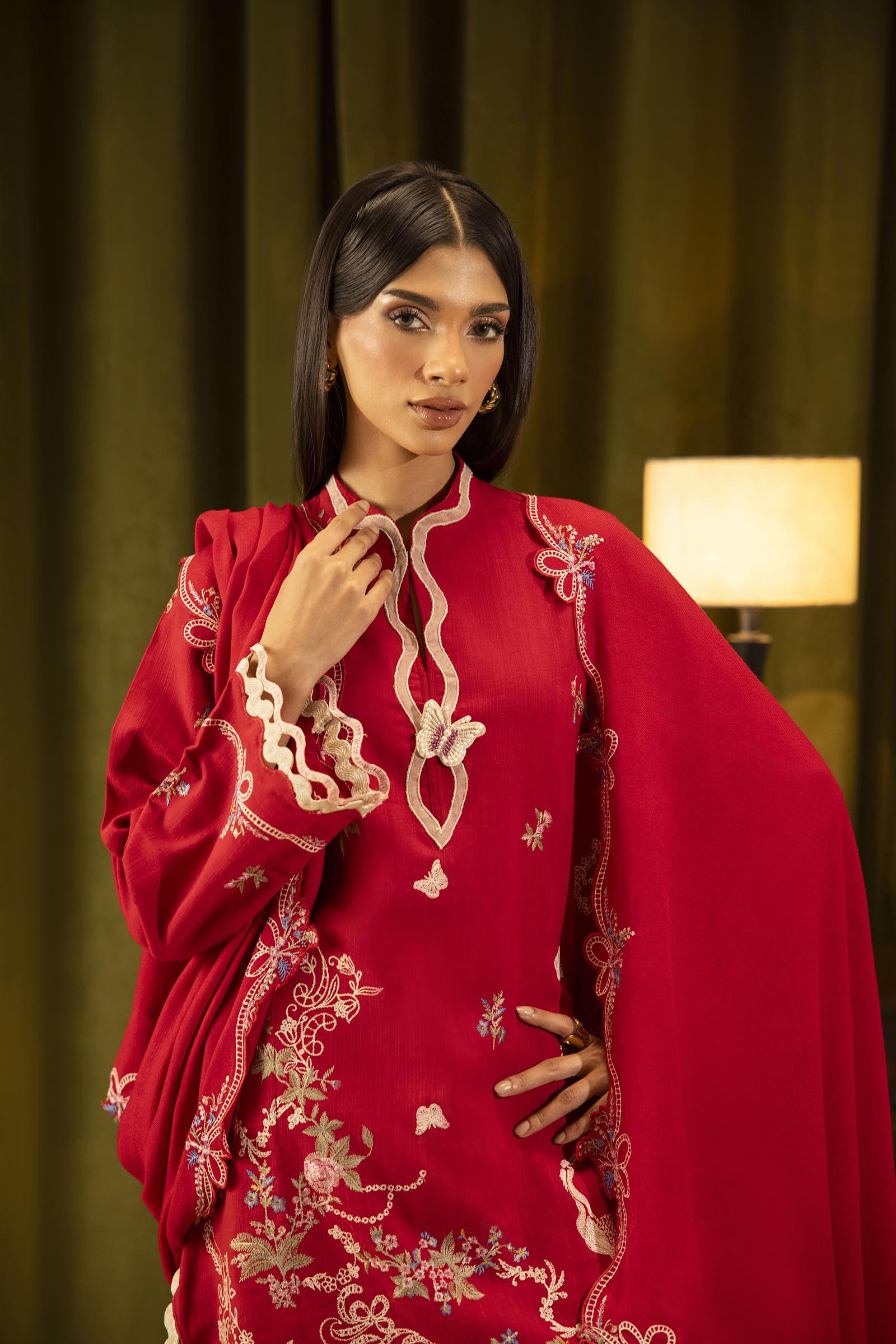 Sana Safinaz | Muzlin Winter 25 | 012B by Sana Safinaz - Designer Dress - Type : Ladies Clothes - Available at Saira Sultan - 100% Original 