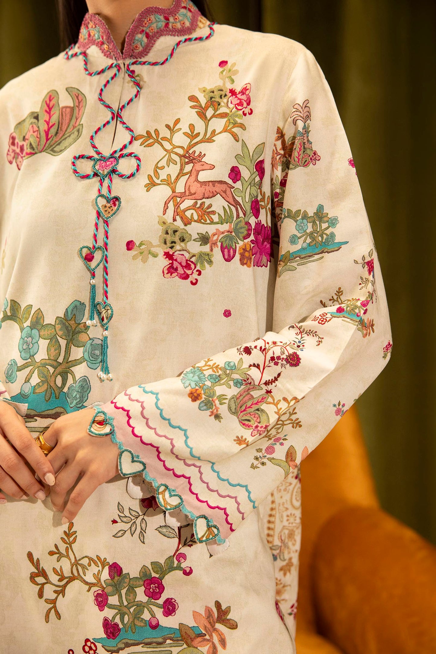 Sana Safinaz | Muzlin Winter 25 | 014A by Sana Safinaz - Designer Dress - Type : Ladies Clothes - Available at Saira Sultan - 100% Original 