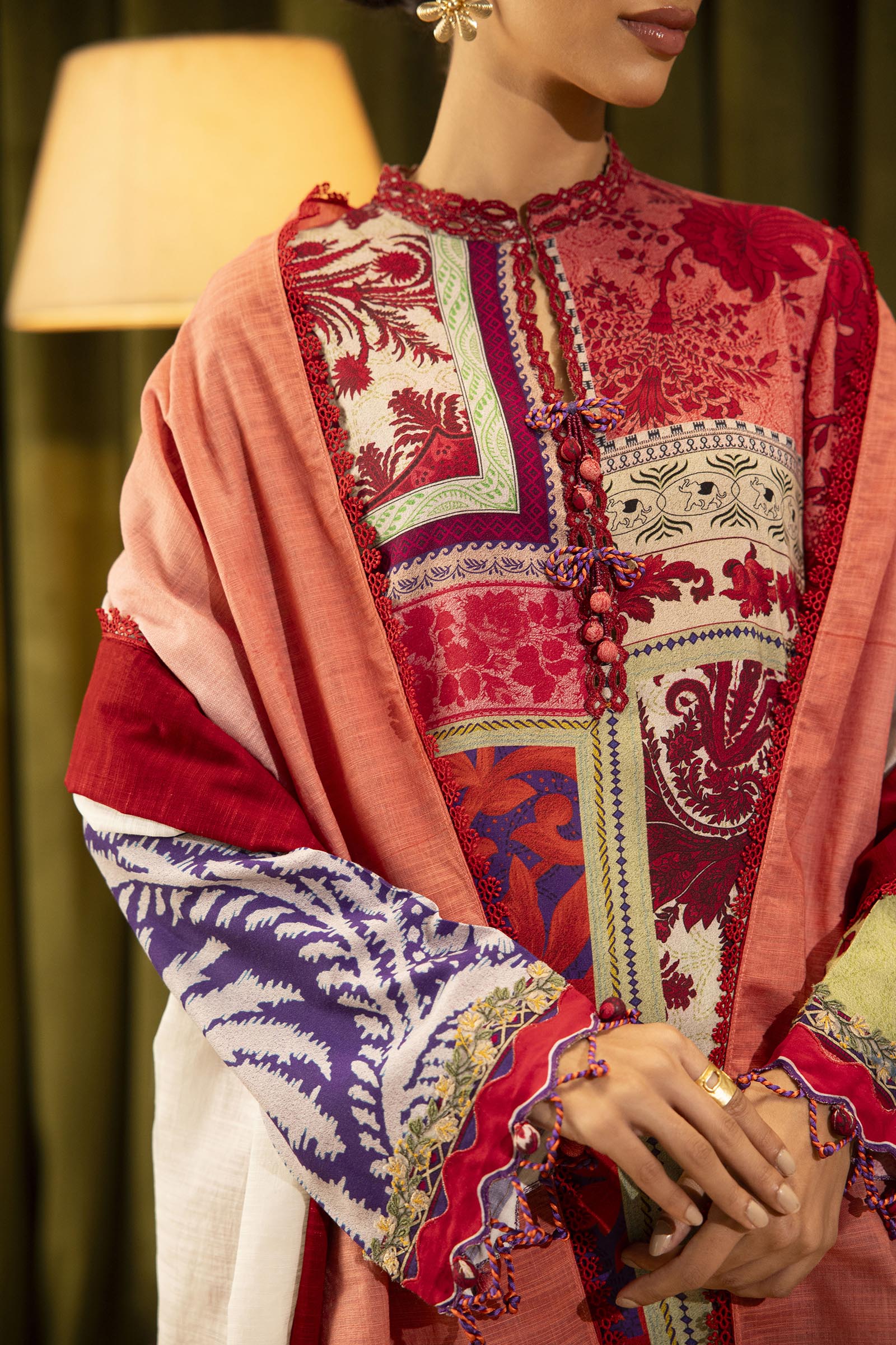 Sana Safinaz | Muzlin Winter 25 | 018A by Sana Safinaz - Designer Dress - Type : Ladies Clothes - Available at Saira Sultan - 100% Original 