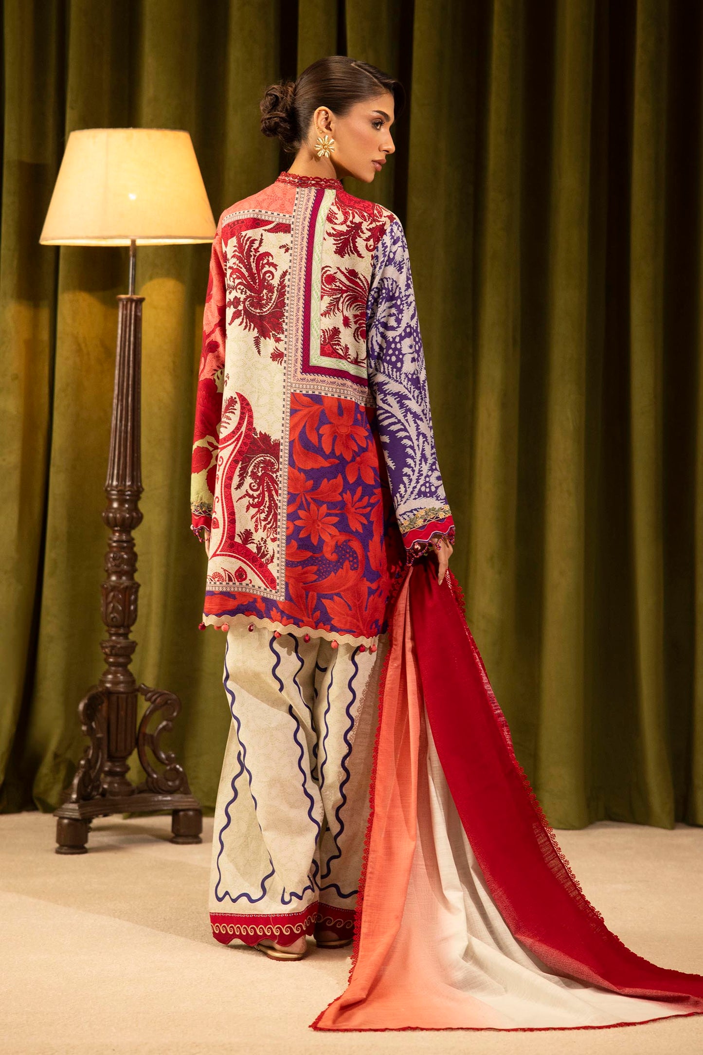 Sana Safinaz | Muzlin Winter 25 | 018A by Sana Safinaz - Designer Dress - Type : Ladies Clothes - Available at Saira Sultan - 100% Original 