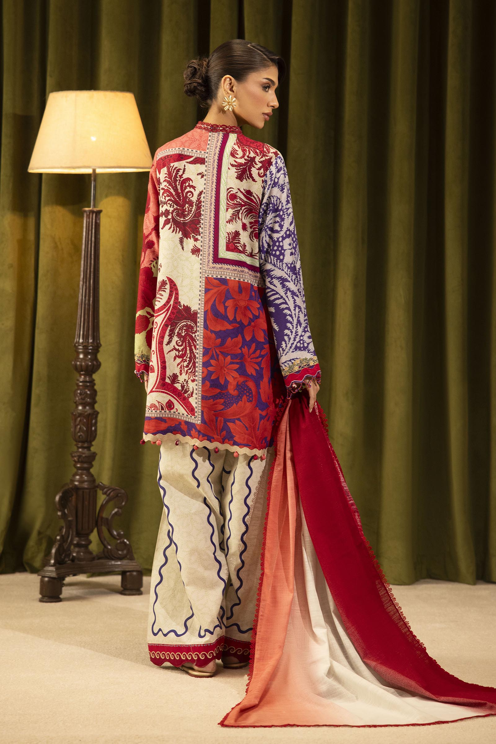 Sana Safinaz | Muzlin Winter 25 | 018A by Sana Safinaz - Designer Dress - Type : Ladies Clothes - Available at Saira Sultan - 100% Original 