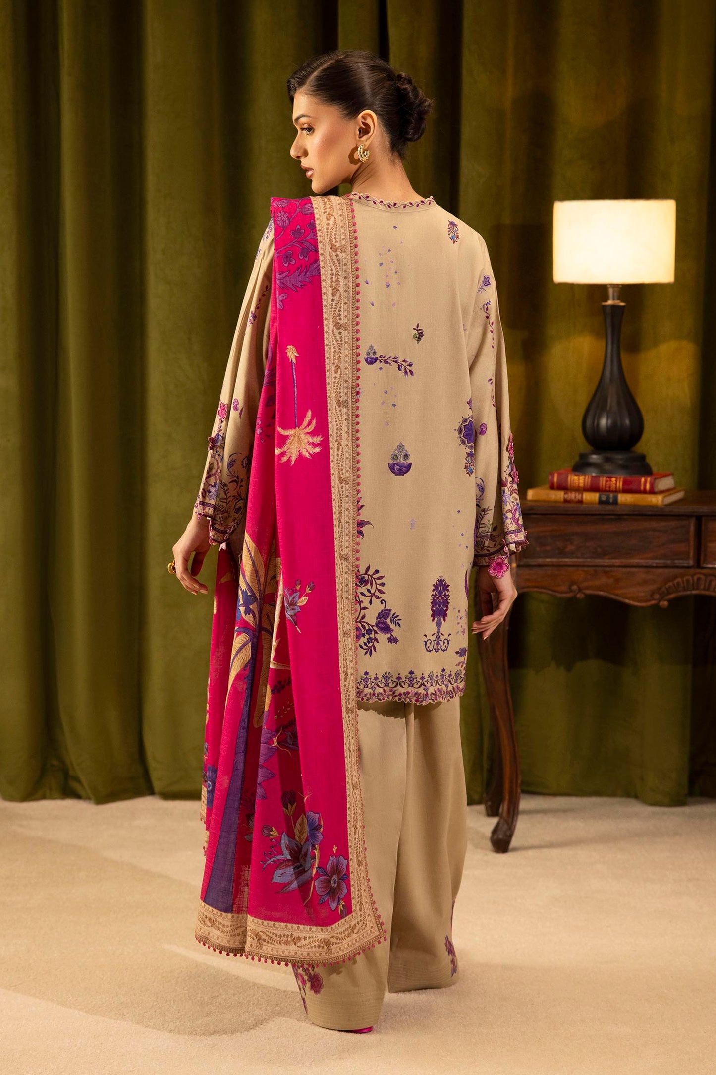 Sana Safinaz | Muzlin Winter 25 | 019A by Sana Safinaz - Designer Dress - Type : Ladies Clothes - Available at Saira Sultan - 100% Original 