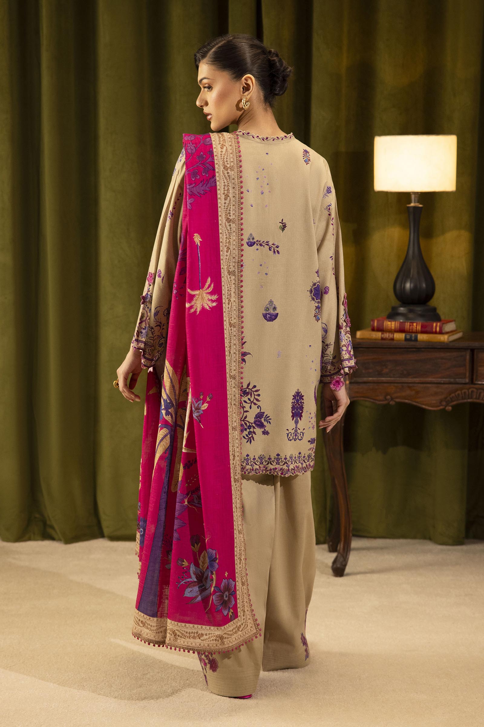 Sana Safinaz | Muzlin Winter 25 | 019A by Sana Safinaz - Designer Dress - Type : Ladies Clothes - Available at Saira Sultan - 100% Original 