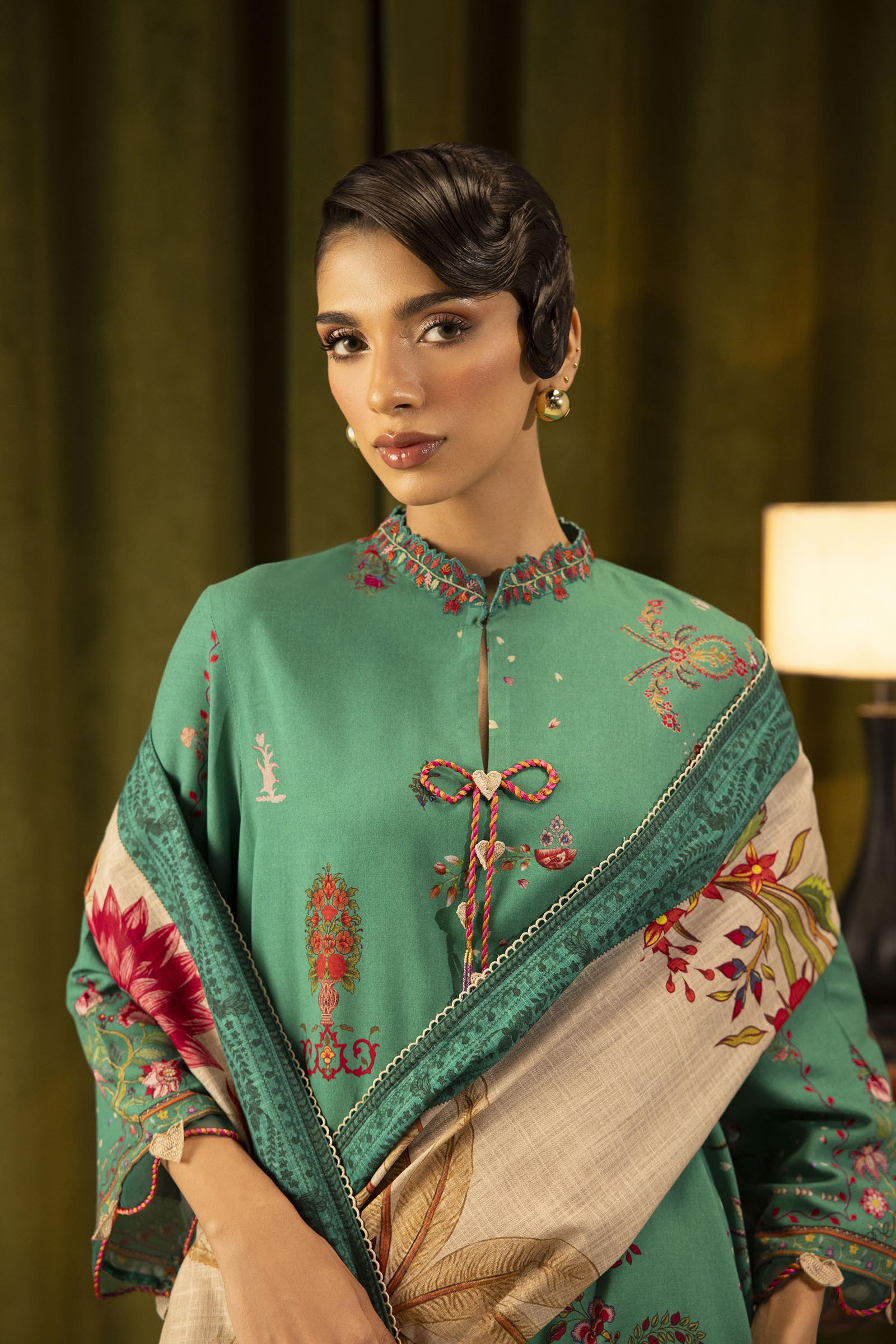 Sana Safinaz | Muzlin Winter 25 | 019B by Sana Safinaz - Designer Dress - Type : Ladies Clothes - Available at Saira Sultan - 100% Original 