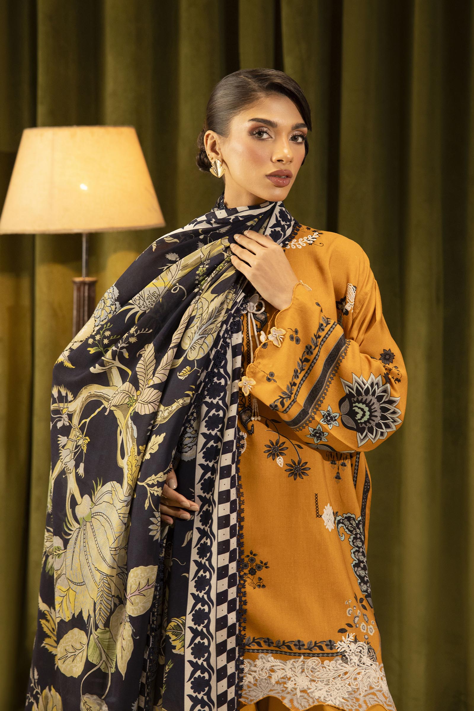 Sana Safinaz | Muzlin Winter 25 | 020A by Sana Safinaz - Designer Dress - Type : Ladies Clothes - Available at Saira Sultan - 100% Original 