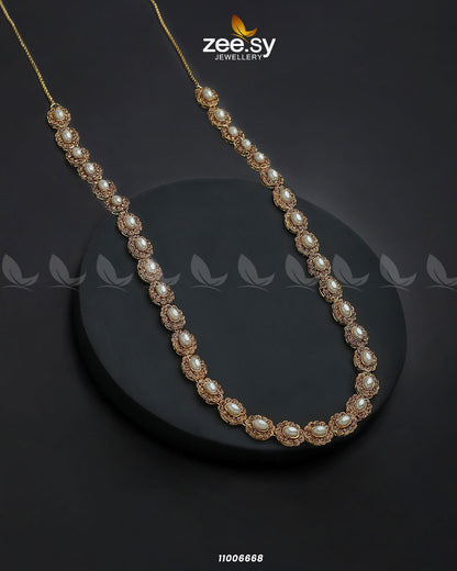 Mala Necklace-0915 Pearl