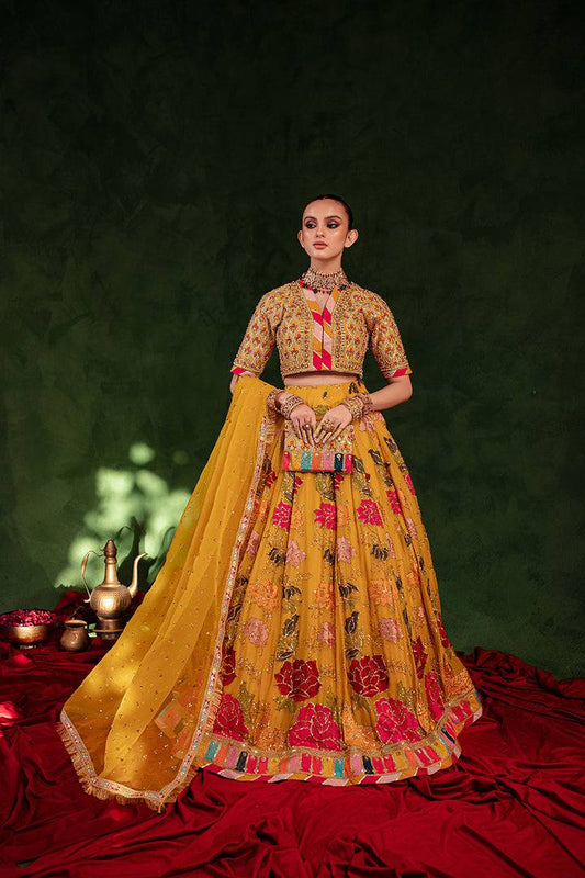 Maria Osama Khan | Salma Sitara | CHAMBELI - Pakistani Designer Dress - by Maria Osama Khan | Type: Formal - 100% Original at Saira Sultan