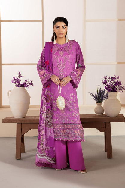 Ramsha | Mashaal Luxury Lawn | L-1312 XS Lawn Mauve Pink