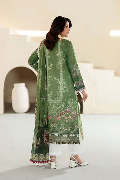 Ramsha | Mashaal Luxury Lawn | L-1307 S Apple Green Lawn