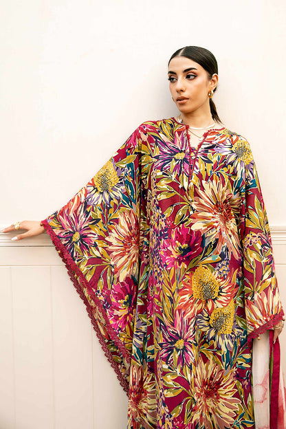 Maria B | Eid Basic Lawn | MB-CUS25-903B M Magenta Lawn