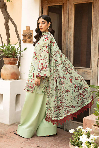 Maria B | Eid Basic Lawn | MB-CUS25-912B S Mint Green Lawn