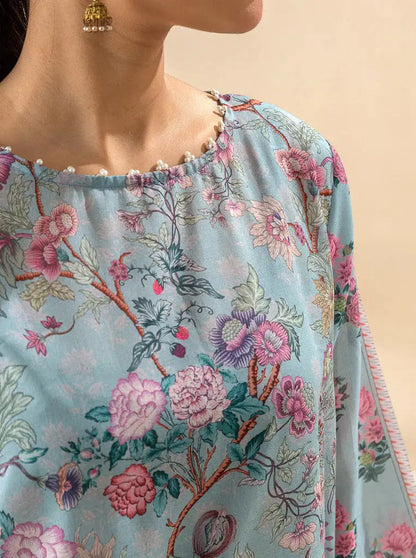 Morbagh | Lawn Collection 24 | SOUL BLUE - Pakistani Designer Dress - by Morbagh | Type: Luxury - 100% Original at Saira Sultan