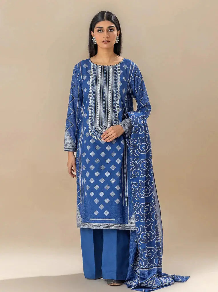 Morbagh | Lawn Collection 24 | BRIGHT STAR - Pakistani Designer Dress - by Morbagh | Type: Luxury - 100% Original at Saira Sultan