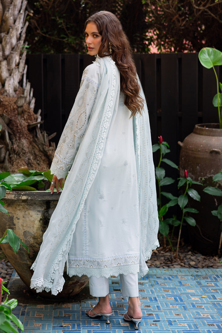 Marjjan | Seraya Lawn 25 | MBL- 18 A S Mint Lawn