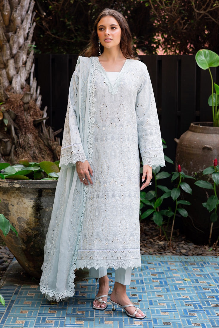 Marjjan | Seraya Lawn 25 | MBL- 18 A XS Mint Lawn