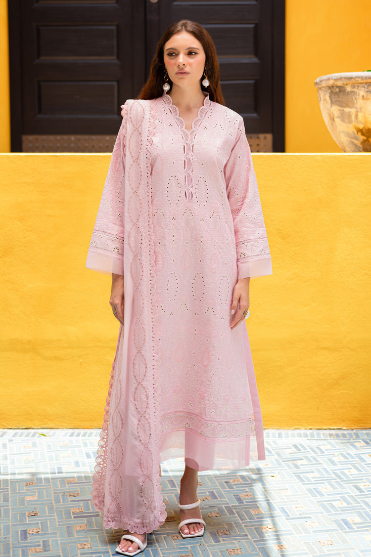 Marjjan | Seraya Lawn 25 |MBL-18 B XL Pink Lawn