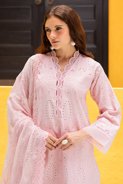Marjjan | Seraya Lawn 25 |MBL-18 B M Pink Lawn