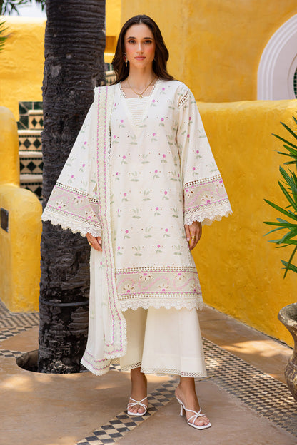 Marjjan | Seraya Lawn 25 | MBL- 20 B XS Lawn Ivory