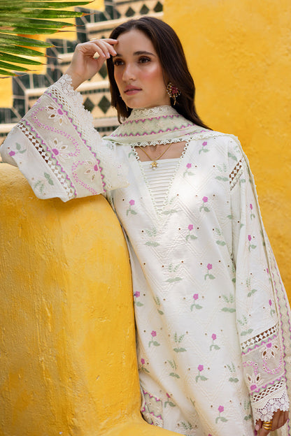Marjjan | Seraya Lawn 25 | MBL- 20 B XL Lawn Ivory