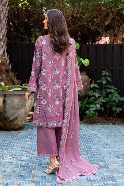 Marjjan | Seraya Lawn 25 | MBL- 21 A S Purple Gray Lawn