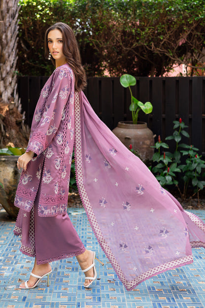 Marjjan | Seraya Lawn 25 | MBL- 21 A XL Purple Gray Lawn